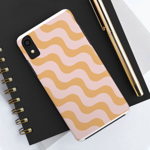 Trendy Wave Pattern Tough Phone Case - Durable & Stylish Protection - Image 7