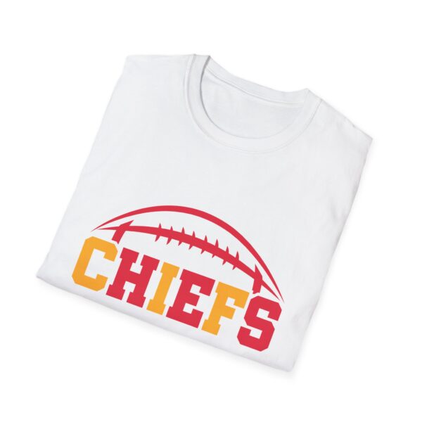 Chiefs Unisex Softstyle T-Shirt - Sports Fan Apparel, Game Day Outfit, Football Gift, Team Spirit Merchandise, Casual Wear - Image 4