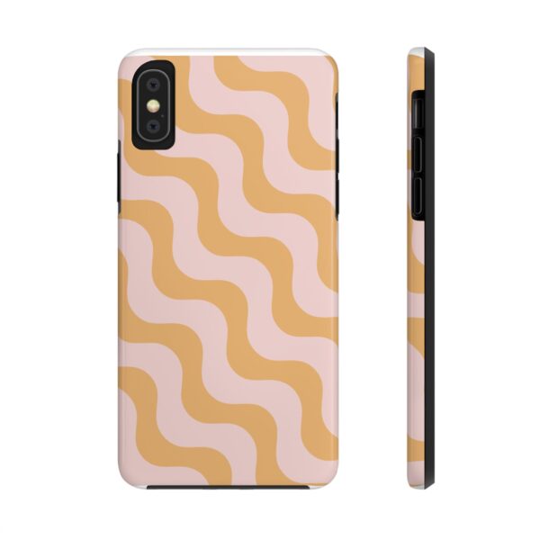 Trendy Wave Pattern Tough Phone Case - Durable & Stylish Protection - Image 3