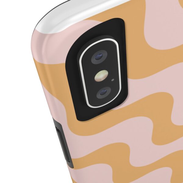 Trendy Wave Pattern Tough Phone Case - Durable & Stylish Protection - Image 5