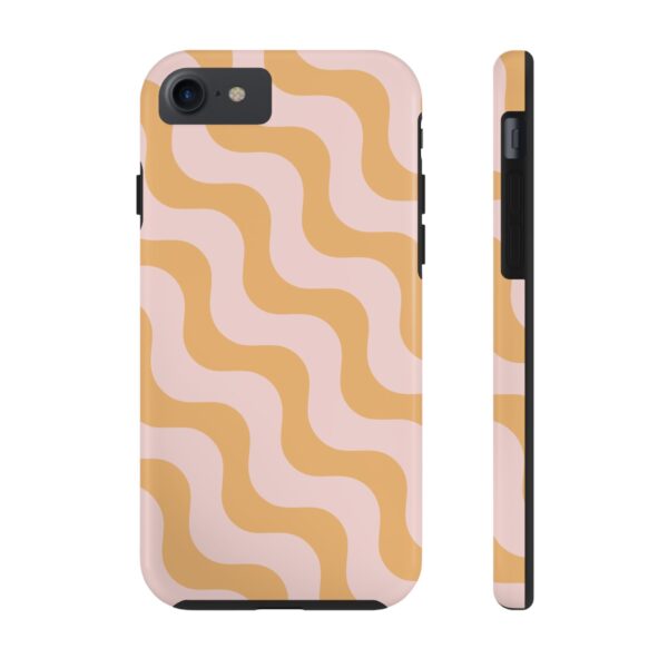 Trendy Wave Pattern Tough Phone Case - Durable & Stylish Protection - Image 2