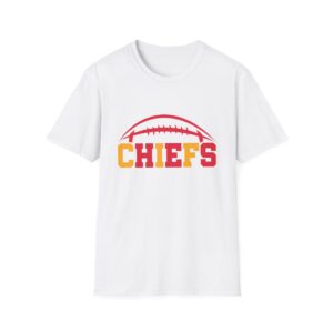 Chiefs Unisex Softstyle T-Shirt - Sports Fan Apparel, Game Day Outfit, Football Gift, Team Spirit Merchandise, Casual Wear