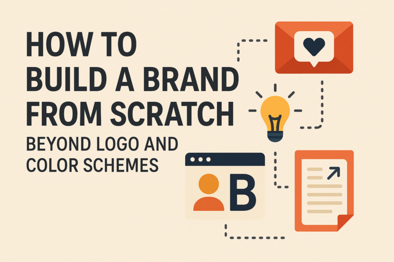 How to Build a Brand from Scratch: Beyond Logo and Color Schemes